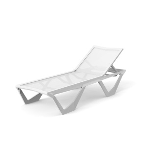 Set de 4 sezlonguri moderne de exterior design premium VOXEL