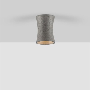 Spot aplicat design decorativ ciment, PELIA piatra neagra - Img 4