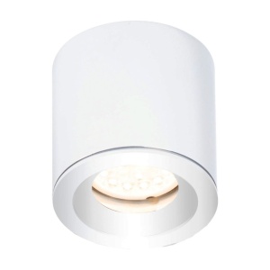Spot aplicat design minimalist cu protectie IP65 FORM alb - Img 1