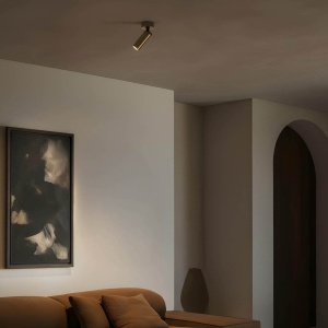Spot aplicat directionabil STAN Slim Bronze+Matt Black - Img 2