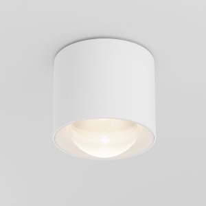 Spot aplicat LED Lens alb 3000K 15W