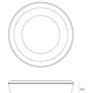 Spot aplicat LED pentru baie IP65 CHARON alb C0207 MX - Img 2