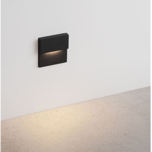 Spot aplicat perete exterior LED 2700K IP65 DAN negru - Img 2