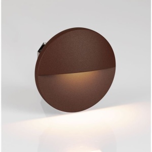 Spot aplicat perete exterior LED 3000K IP65 Toc corten - Img 6