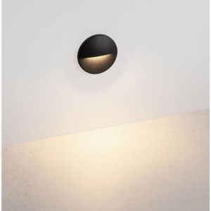 Spot aplicat perete exterior LED 3000K IP65 Toc negru - Img 4