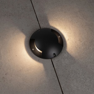 Spot aplicat sol/ perete exterior IP67, LED 5W 2700K, IK10 ROUTE