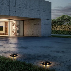 Spot aplicat sol/ perete exterior IP67, LED 6W 2700K, IK10 ROUTE - Img 3