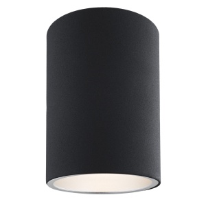 Spot aplicat tavan TYBER rotund 9cm negru