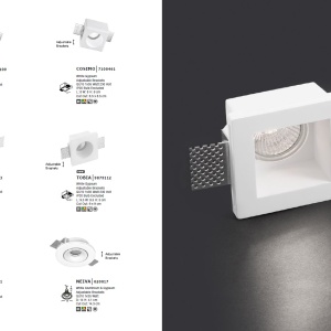 Spot din ghips incastrabil tavan fals COSIMO NVL-9879109 189093 universul-luminii.ro
