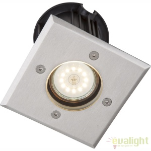 Spot incastrabil de exterior din otel inoxidabil GU10 si protectie IP67 STYLE II 31101 GL 68423 universul-luminii.ro