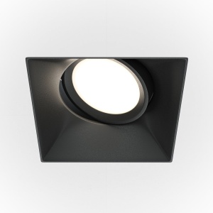 Spot incastrabil design tehnic Dot negru 11,2x11,2cm 172483 universul-luminii.ro