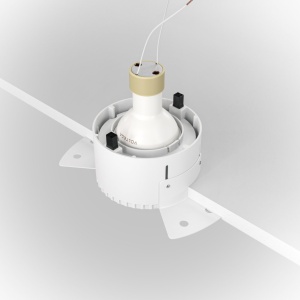 Spot incastrabil design tehnic Share alb 7,5cm 67283 universul-luminii.ro