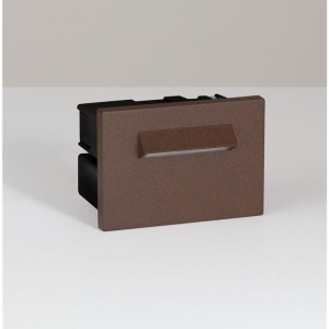 Spot incastrabil exterior LED 3000K, IP65 RECTO corten - Img 8