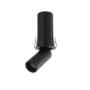 Spot LED 3000K incastrabil GARDA Mini 2,7cm negru