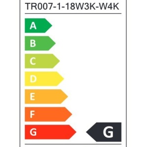 Spot LED, accesoriu pentru sinele monofazate Unity, Onda alb 18W 4000K - Img 8
