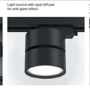 Spot LED, accesoriu pentru sinele monofazate Unity, Onda alb 4000K - Img 7
