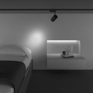 Spot LED, accesoriu pentru sinele monofazate Unity, Vuoro negru 10W - Img 4