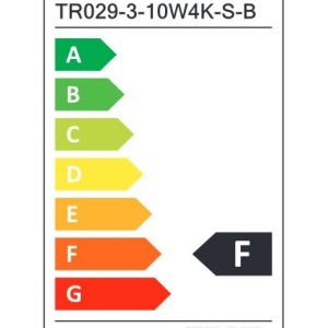 Spot LED, accesoriu pentru sinele trifazate Trinity, Vuoro negru 4000K 220003 universul-luminii.ro
