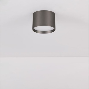 Spot LED aplicat diametru 12cm ZIAZA nickel negru, NVL-9695169 169793 universul-luminii.ro