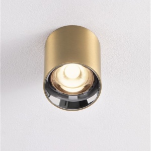 Spot LED aplicat diametru 7,2cm ANETO auriu, NVL-9695152 - Img 4