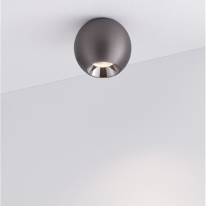 Spot LED aplicat diametru 8,5cm NANO argintiu, NVL-9052031 - Img 4