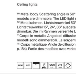 Spot LED aplicat directionabil, dimabil, design tehnic Focus negru, 3000K - Img 3