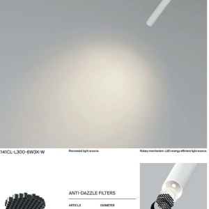 Spot LED aplicat directionabil stil minimalist Focus T alama - Img 11