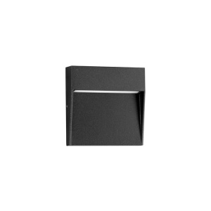 Spot LED aplicat iluminat exterior ambiental IP54 TOBY negru 238463 universul-luminii.ro