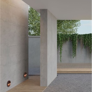 Spot LED aplicat iluminat scari exterior RODIX corten IP54 559843 universul-luminii.ro
