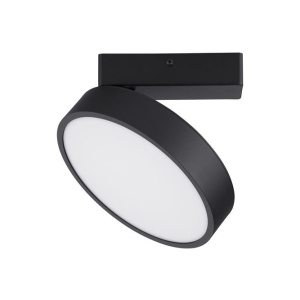 Spot LED aplicat tavan directionabil PERFECT negru 3000K Dimmable - Img 3