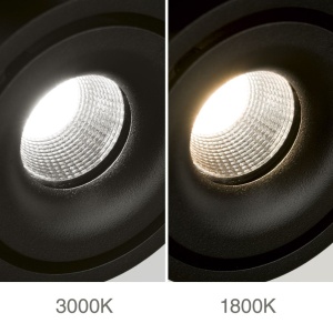Spot LED directionabil aplicat tavan SPECTER negru - Img 6