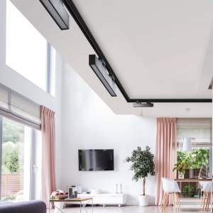 Spot LED directionabil pe sina LINNEA 86 TRACK 3Line CCT 36W negru 98703 universul-luminii.ro