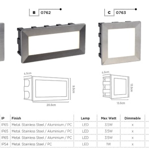 Spot LED incastrabil de exterior ambiental IP65 Ankle 0762 SRT 75013 universul-luminii.ro