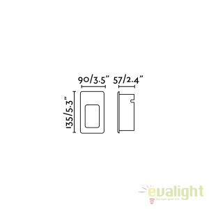 SPOT LED INCASTRABIL DE EXTERIOR NASE-2 alb 70396 178903 universul-luminii.ro