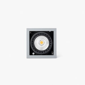 Spot LED incastrabil MINI COLIN-1 Grey recessed 18-25W 2700K 20°