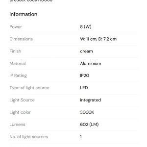 Spot LED incastrabil modern Technical Spot 169133 universul-luminii.ro