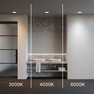 Spot LED incastrabil protectie IP44 Okno 14,5x14,5cm CCT 231273 universul-luminii.ro