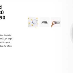 Spot LED incastrabil recessed white 13W 18cm 90 grade 4000K CRI90 casambi 113623 universul-luminii.ro