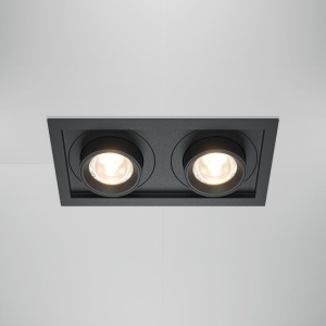 Spot LED incastrabil rotativ retractabil Hidden 2 negru 227693 universul-luminii.ro
