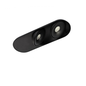 Spot LED modern directionabil aplicat tavan/plafon TORONTO 2 negru 97653 universul-luminii.ro