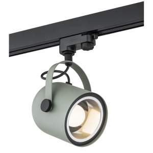 Spot pe sina NET verde / Accesoriu pentru sinele trifazate ARGON T-RACK - Img 1
