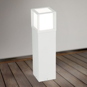 Stalp de exterior IP44 HENRY alb H-60cm - Img 5