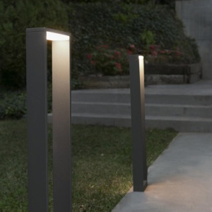 Stalp de exterior modern cu iluminat LED cu protectie IP54, H - 80 cm, ALP 74452 64443 universul-luminii.ro