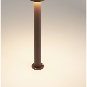 Stalp exterior IP65 LED 3000K GONG corten H-60cm - Img 8