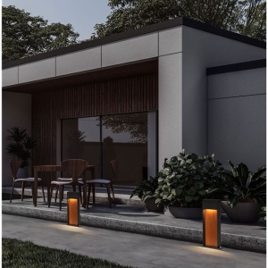 Stalp exterior LED 2700K IP65 NORAY H-40cm - Img 4