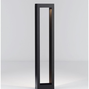 Stalp exterior LED 3000K IP65 DOLIX negru, H-60cm - Img 8