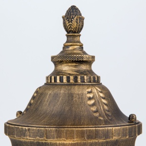 Stalp iluminat exterior IP23 H51cm August AL 11-1121/1 Patina OR 60193 universul-luminii.ro