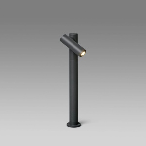 Stalp LED exterior cu proiector directionabil IP65 SPY 43,5cm 127233 universul-luminii.ro