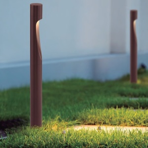 Stalp LED iluminat exterior IP65 ARAN H-80cm gri - Img 2