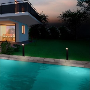 Stalp LED iluminat exterior IP65 FARGE 250793 universul-luminii.ro